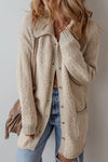 Aliza Pocketed Button Up Long Sleeve Cardigan