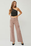 Taytum High Rise Wide Leg Cargo Jeans