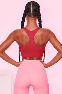 Aliana Scoop Neck Wide Strap Sports Bra