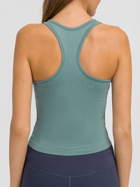 Luella Round Neck Racerback Active Tank