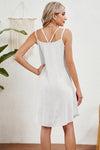 Gracelyn Eyelet Scoop Neck Double Strap Dress