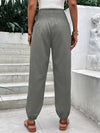 Emerson Smocked High Rise Joggers with Pockets