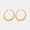 Aleena 18K Gold-Plated Hoop Earrings