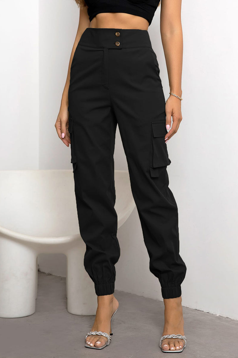 Marilyn High Waist Cargo Pants