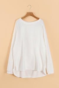 Lucia Round Neck Long Sleeve Sweatshirt