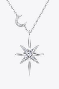 Aurelia Moissanite 925 Sterling Silver Necklace