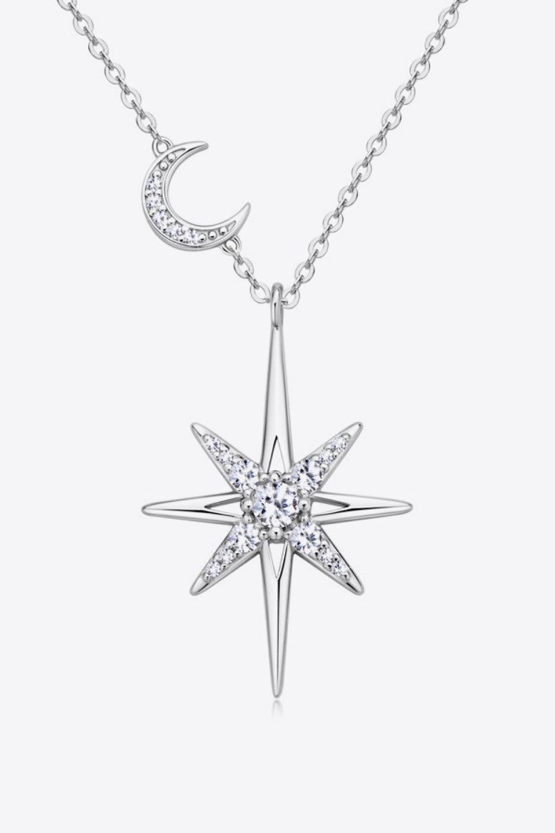 Aurelia Moissanite 925 Sterling Silver Necklace