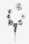 Dream Geometric Zircon Decor 925 Sterling Silver Earrings