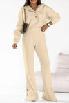 Leanna Long Sleeve Hooded Top and Pants Active Set