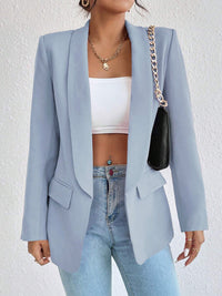 Jennifer Shawl Collar Long Sleeve Blazer