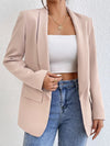 Jennifer Shawl Collar Long Sleeve Blazer