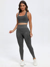 Paloma Scoop Neck Wide Strap Top and Pants Active Set