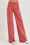 Iliana High Rise Tummy Control Wide Leg Jeans