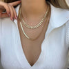 Ryann 18K Gold-Plated Double Layered Necklace