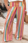 Rayne Plus Size Striped Wide Leg Pants