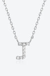 Angelina G To K Zircon 925 Sterling Silver Necklace