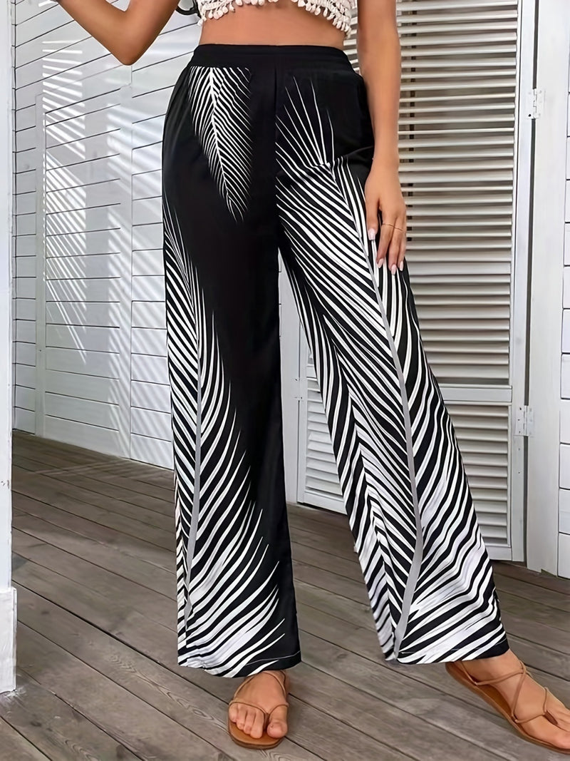 Jayla Printed Wide Leg Pants