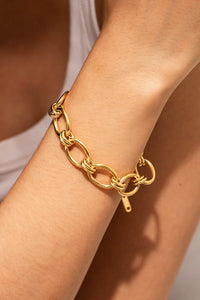 Colette Chunky Chain Stainless Steel Bracelet