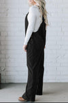 Collins Square Neck Wide Strap Overalls