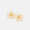 Ezra 18K Gold-Plated Flower Earrings