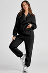 Kailani Quarter Zip Long Sleeve Top and Pants Set