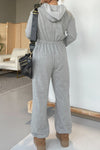 Samantha Drawstring Long Sleeve Jumpsuit