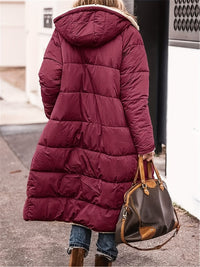 Josephine Zip Up Sherpa Hooded Coat