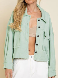 Vanessa Button Up Long Sleeve Jacket