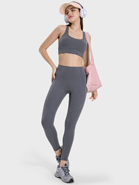 Amirah Square Neck Wide Strap Sports Bra