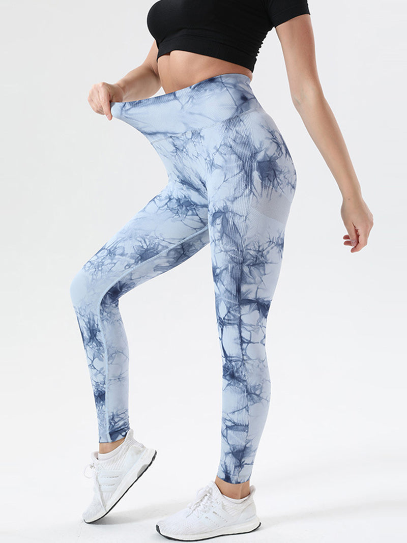 Sophia Tie-Dye High Waist Active Leggings