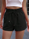 Arielle Tied High Waist Shorts with Pockets