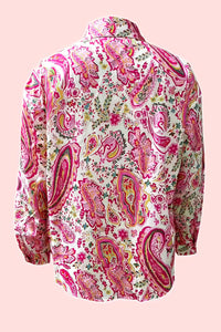 Sutton Printed Collared Neck Long Sleeve Shirt