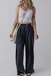 Alaina Wide Leg Pants with Pockets