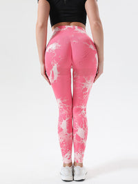 Sophia Tie-Dye High Waist Active Leggings