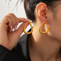 Adelaide 18K Gold-Plated Twisted Earrings