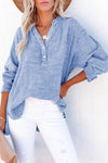 Aria Buttoned Long Sleeve Blouse