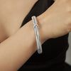 Anika Titanium Steel Spring Shape Bracelet