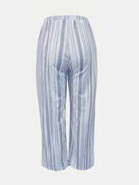 Keily Striped Pants with Pockets