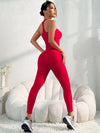 Naomi Scoop Neck Top and Pants Active Set