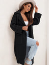 Arya Pocketed Collared Neck Dropped Shoulder Cardigan