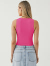 Casey Round Neck Cropped Tank