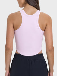 Emiliana Round Neck Racerback Active Tank