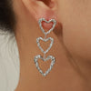 Linda Titanium Steel Heart Earrings