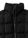 Charlie Pocketed Plaid Quilted Zip Up Winter Jacket