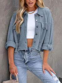 Vanessa Button Up Long Sleeve Jacket