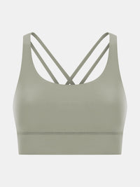 Emmeline Crisscross Scoop Neck Active Tank