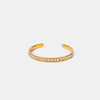 Jolie Stainless Steel Inlaid Zircon Bracelet