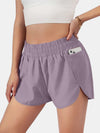 Lainey Elastic Waist Active Shorts