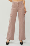 Taytum High Rise Wide Leg Cargo Jeans