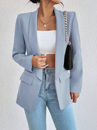 Jennifer Shawl Collar Long Sleeve Blazer